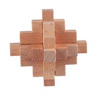 Juguete Educativo De Madera Para Niños Y Adultos Juego De Lógica Y Desmontaje De Cerradura De Encina Boutique - details 16