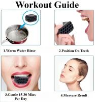 2Pcs Entrenador De Musculatura Mandibular Silicone Masticador De Ajuste Para Adelgazamiento Facial Y Reducción De Doble Chin Equipo De Fitness Para El Cuello Y Rostro - details 5