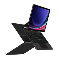 Teclado Mágico Para Samsung Galaxy Tab S9 FE 10.9 Con Soporte Ajustable Y Teclado De Toque Retroiluminado Compatible Con S9 S8 S7 11 Pulgadas Multilenguaje - details 13