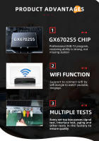 TDT GRABADOR Decodifador con WIFI TV DVB-T WIFI T2 H265 HEVC FTA Full HD PVR, USB, HDMI, SCART, receptor Digital de Alta definición Full HD 1080p HD JN 821 T2 TV Marzono Grabado en HD - details 4