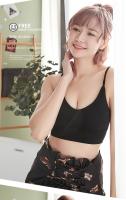 Top De Pecho Enredado Sin Costuras Para Mujer Estilo Explosivo Grande U De Espalda Deportivo Transpirable De Nylon - details 3