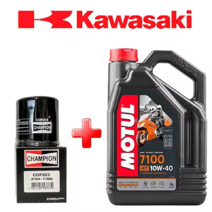 Pack Aceite Motul 7100 10w40 4l + Filtro Hf303   Ce U - 1