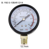 Gauge De Presión Y60 0-1.6Mpa 0-230PSI Para Filtro De Piscina Medidor De Presión De Agua Para Compresor De Aire Y Bomba De Aire Piezas De Repuesto - details 7
