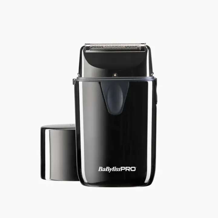 BabyLiss Pro Máquina UVFOIL 01 UV Single Foil Shaver - Máquina de Rasurado Afeitadora Metálica de Una Lámina - FXLFS1E - Cortapelos de Afeitado Profesional - Desinfección por Luz UV Antibacteriana - Lámina de Titanio Negro de 44mm - 1