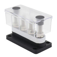 Bloque De Distribución De Energía 600A Con 4 X 3/8 Postes Caja De Barra De Autobús 48V DC Para RV Accesorios Y Piezas De Automóviles - details 9