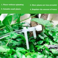 Kit De Riego Por Drip Para Jardín Con Tubo De 4/7mm Ajustable Y Válvula Reguladora 10/20/30M Sistemas De Riego Para Plantas - details 9