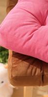 Contemporary Hand-Washable Thick Chair Cushion with Polyester Fiber Filling - Multipurpose, All-Season, Knit Fabric Floor Pillow with Sewn Seam Closure - Adult Use, No Battery Required - details 1