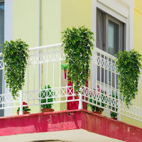 Plantas Artificiales Colgantes Eucalipto Falso Decoración De Pared Para Interior Y Exterior Resistentes Al UV Accesorio De Jardín Y Sala - details 5