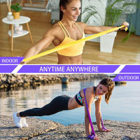 Conjunto De Bandas De Resistencia TPE 4 Niveles De Resistencia Ejercicio De Yoga Pilates Rehabilitación Entrenamiento De Fitness Elasticidad Para Muñeca Cintura Pierna Pecho Extensión De Músculos - details 2