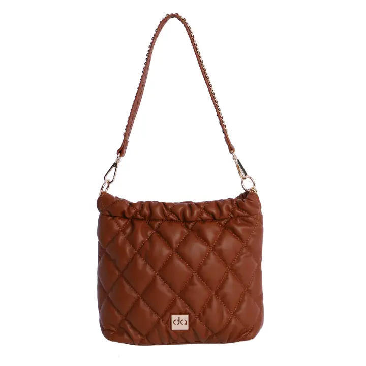 Bolso bandolera y de hombro de mujer DON ALGODON Pisa en piel sintética. - 1