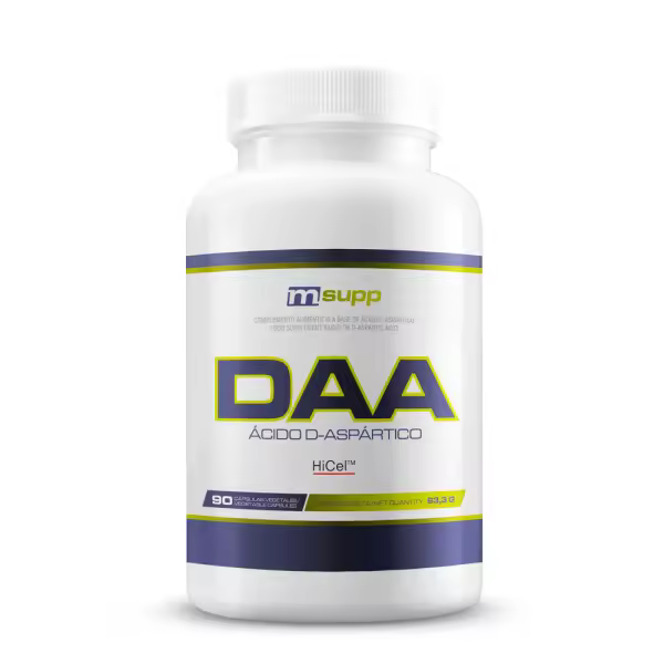 DAA (Ácido Aspártico) 3.6g - 90 Cápsulas Vegetales de MM Supplements - 1