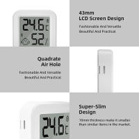 Sensor De Temperatura Y Humedad Inteligente Bluetooth Tuya Con Pantalla LCD Mini Higrómetro Termostato Compatible Con Alexa Google Home - details 7