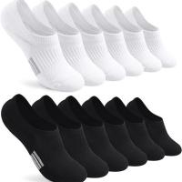6 Pares De Calcetines De Tobillo Para Mujer Sólidos Y Transpirables Calcetines De Bote Bajo Para Mujer Calcetines Casuales De Algodón Y Spandex - details 8