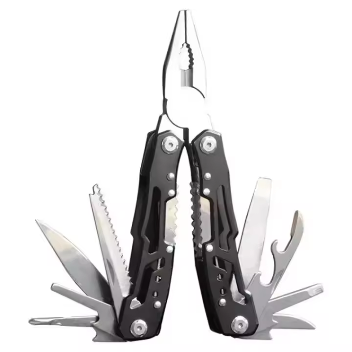 Multi-herramienta Portátil 14 En 1 Pliers Saber Para Camping Y Uso Doméstico Knive De Acero Inoxidable Fodling Blade Herramienta De Bolsillo - 1