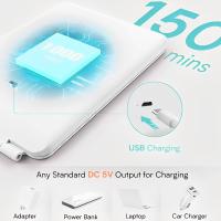 Espejo De Maquillaje Portátil Plegable Con 10x 3 Colores De Luz LED Pantalla Táctil Regulación Sin Pasos USB Para Viajes - details 3
