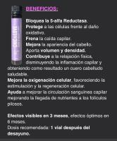 Elixir 360º Hair Forte FÓRMULA NATURAL ANTI-CAÍDA BENEFICIOS Bloquea la 5-alfa reductasa Ayuda a mejorar la circulación sanguínea capilar Mejora la oxigenación celular, favoreciendo la estimulación y regeneración celular Protege de las manchas solares - details 0