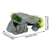 Escondite De Piedra Para Reptiles Y Acuarios Cueva Natural Para Peces Y Camarones Decoración De Tanque De Agua Dulce - details 2