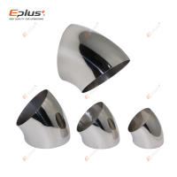 Fijación De Tubo De Escape Para Motocicleta Y Coche Universal 45 Grados Acero Inoxidable 304 Tubo Muffler Soldado Sanitary - details 6