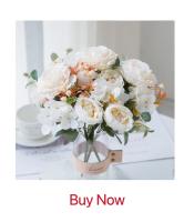 Rosa De Seda 10CM Flores Artificiales Para Bodas Navidad Arcos De Jardín DIY Regalo Adorno De Casa Y Cabeza - details 7