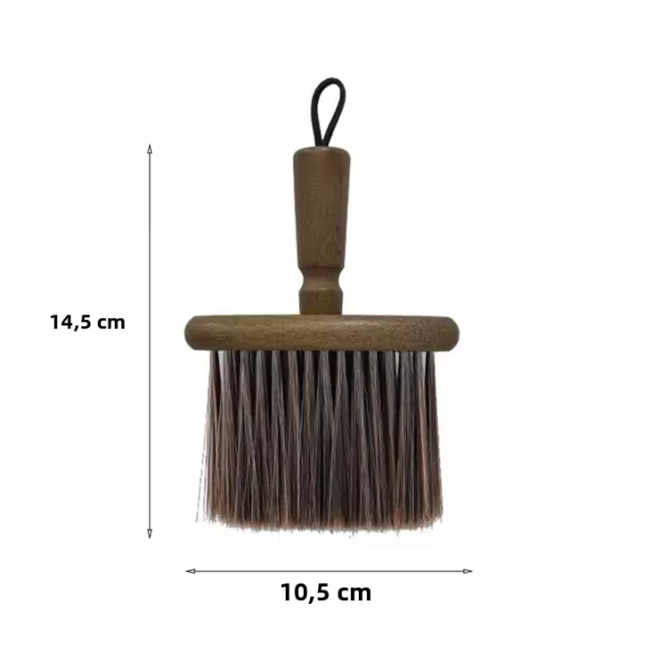 Cepillo Multifuncional De Limpieza Para Escritorio Pequeño De Madera Para Rincones Y Espacios Estrechos Cepillo De Mano Ecológico Para Eliminación De Polvo - 1