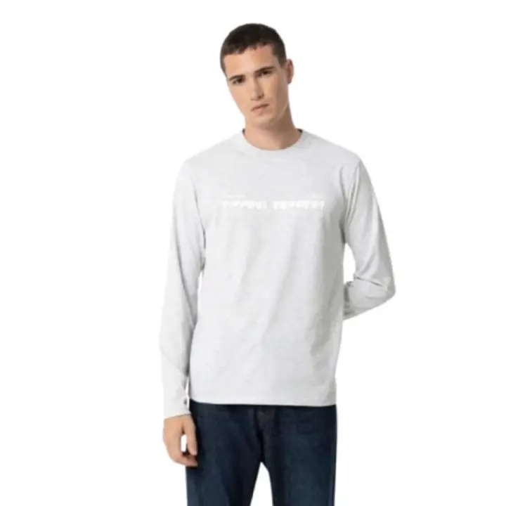 TIFFOSI - Camiseta de Manga Larga para Hombre en Color Gris - 1