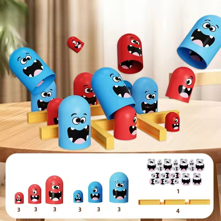 Juego De Tablero Interactivo Tic-Tac-Toe Para Dos Jugadores Juego Educativo De Lógica Para Familia Y Niños Regalo Ideal - 1