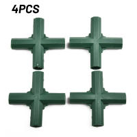 Conectores De Marco De Invernadero Plástico Verde 4Pcs 16mm Para Juntas De Paredes De Jardín Exterior Arco Iris DIY 3 Vías Adaptador De Estructura De Jardín - details 40