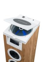 Thomson Reproductor de CD Bluetooth Thomson Torre Multimedia 60W con Carga USB/SD, Radio FM PLL, Caja de Madera y Mando a Distancia - details 1