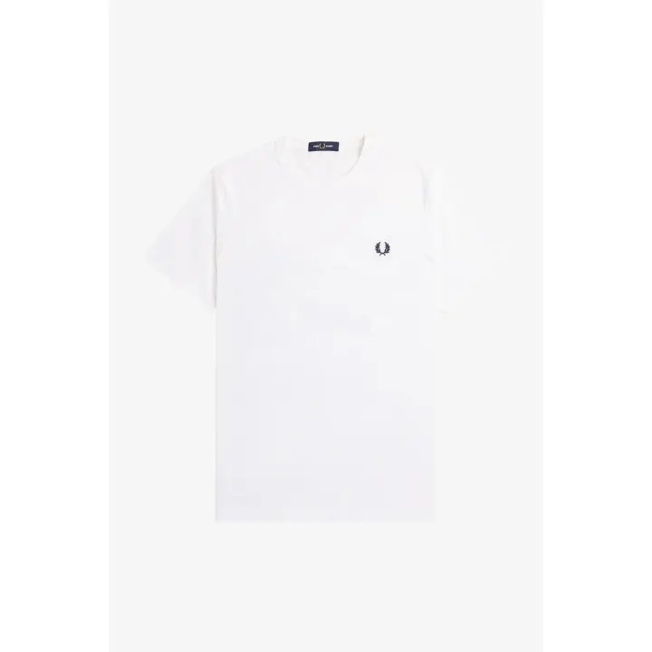 Fred Perry Laurel Wreath Graphic T-Shirt White - 1