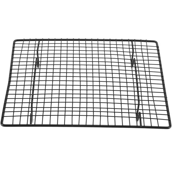 Estante de enfriamiento y horneado, estante de enfriamiento y horneado de acero inoxidable antiadherente para hornear bandeja de parrilla para galletas/pastel/Pan - 1