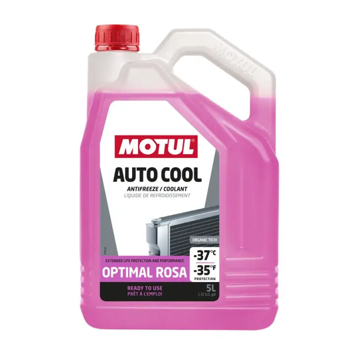 Motul Autocool Optimal Rosa 50% 5 Litros Anticongelante G12 (Antiguo Inugel) - 1