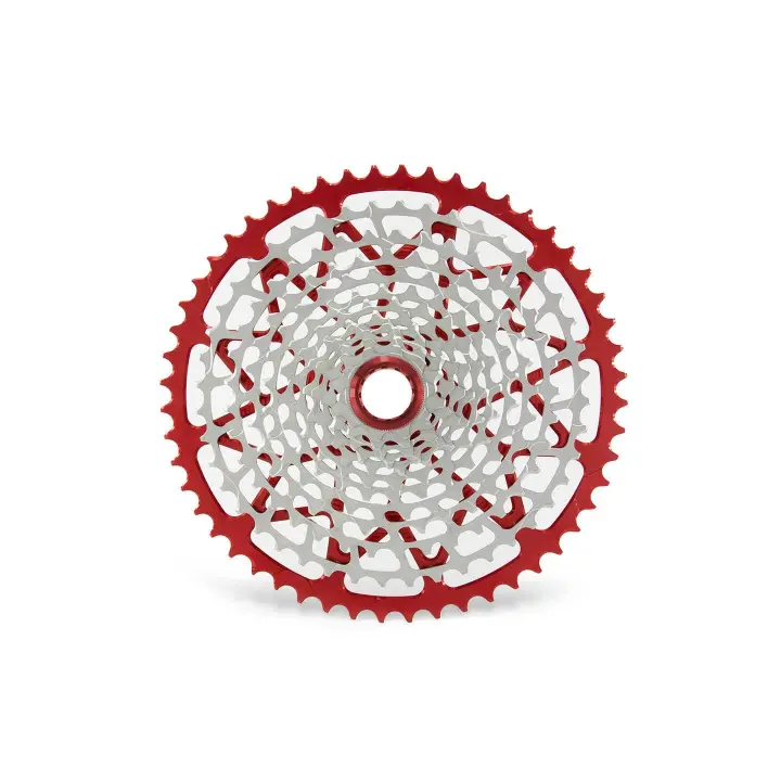 CASSETTE GARBARUK 12V (SRAM XD FREEHUB) (10-52T, RED) - 1