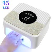 Secador De Uñas Profesional sunL5 260W Con Sensor De Movimiento Para Curar Todos Los Polvos De Uñas LED 45eds Para Manicura Y Pedicura - details 0