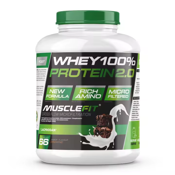 WHEY 100% Protein 2kg - MuscleFit │MUSCLECULT  Creación de Músculo - 1
