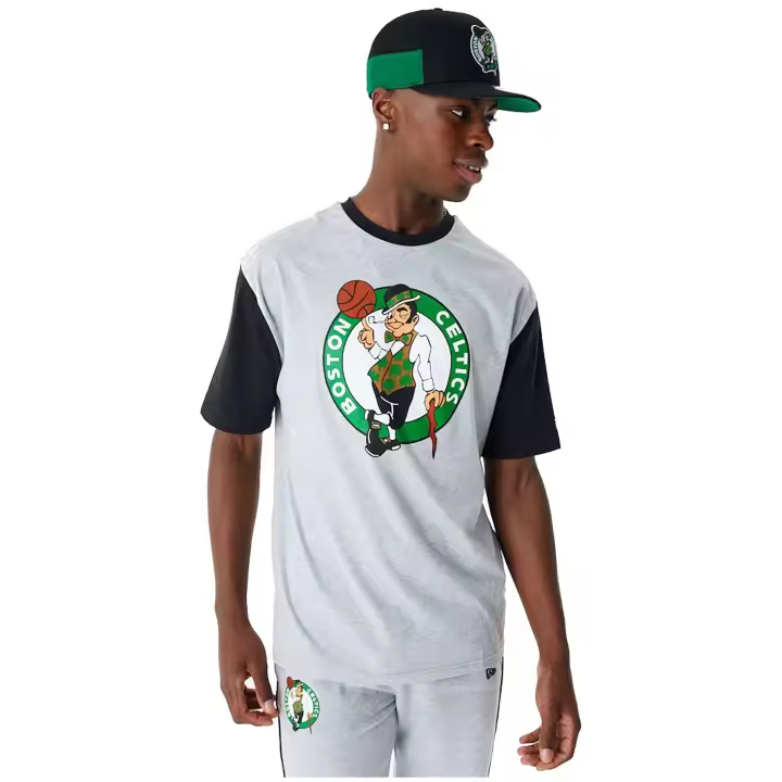 Camiseta de Manga Corta New Era Nba Boston Celtics para hombre en color multicolor - 1