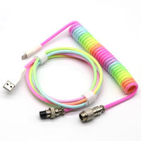 Cable De Teclado Mecánico De 3 Metros Tipo C Cable Giratorio Personalizable Para Juego Accesorios De Teclado USB Estándar Mini - details 13