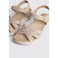 Amarpies ABZ28656 Sandalias De Cuña Mujer Beige - details 1