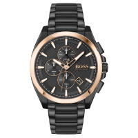 Reloj Hugo Boss de Hombre Analogico Cuarzo Negro Brazalete 1513885, Diámetro 46MM - details 0