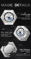 Reloj Deportivo De Lujo Para Hombre SANDA Con Cronógrafo LED Impermeable Y Pantalla Digital Cuarzo Reloj De Pulsera Militar - details 17