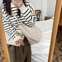 Bolso De Hombro Para Mujer Grande Capacidad 2024 Moda Retro De Trabajo Bolsa De Viaje Con Solapa Única Material PU Con Funda De Poliéster - details 16