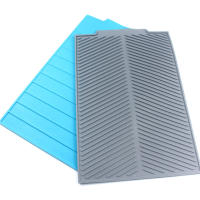 Alfombrilla De Drenaje Para Cocina De Silicona Grande Organizador De Trabajos Para Platos Y Cubiertos Alfombrilla De Secado Para Fregadero Estilo Europeo Eco-amigable - details 8