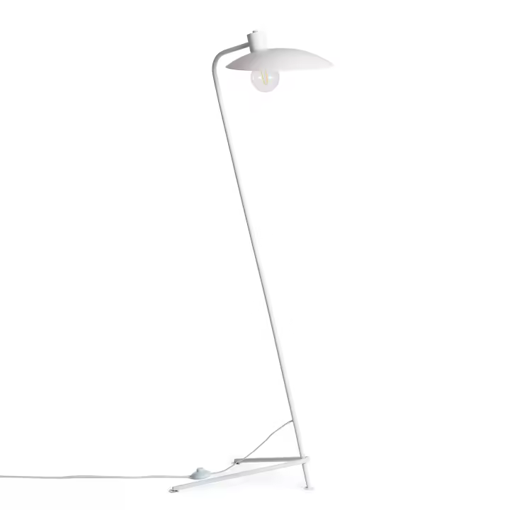 Ledkia Lámpara de Pie Metal Minimalista con Bombilla LED para Interiores - 1