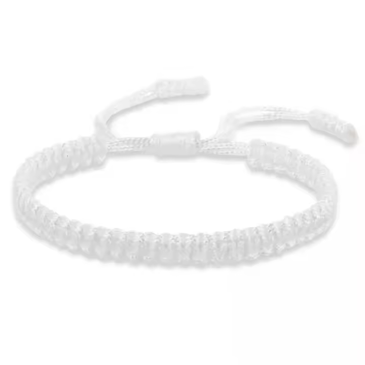 Pulsera De Hilo Tejido a Mano En Rojo Y Negro Amulete Budista Para Mujeres Y Niños Joyería De La Sierte - 1