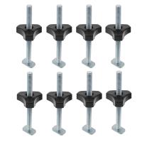 Kit De Tornillos Y Tornillos De Cabeza Redonda Para Herramientas Manuales 10/16 Piezas Miter Track Sliding Nut T-Slider T Slot Set - details 8