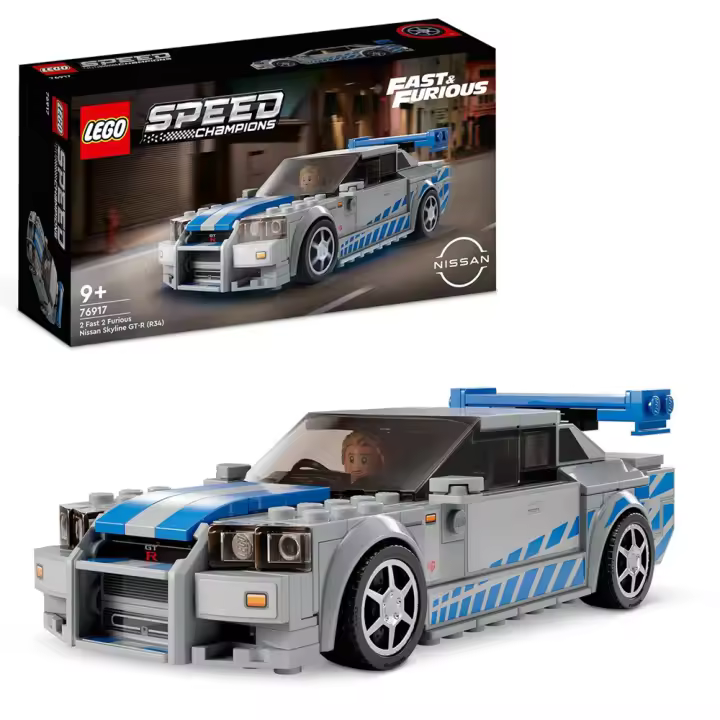 Juego de construccion Coche Nissan Skyline GT-R  Fast 2 Furious Lego Speed Champions (LEGO 76917) - 1