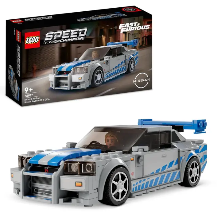 Juego de construccion Coche Nissan Skyline GT-R  Fast 2 Furious Lego Speed Champions (LEGO 76917) - 1