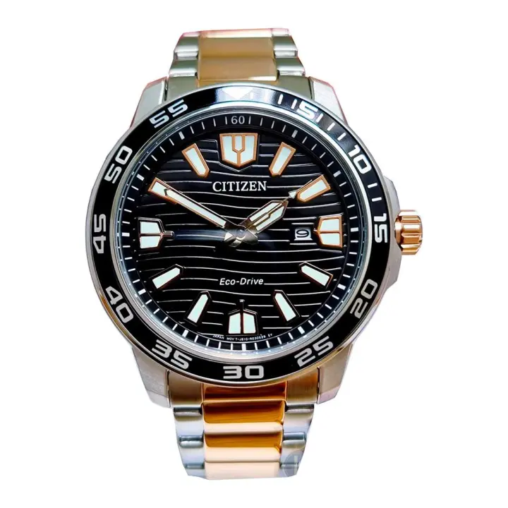 Reloj de pulsera CITIZEN Eco-Drive - AW1524-84E correa color:  Dial Negro Hombre - 1