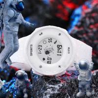 Reloj Digital Para Hombre LED Deportivo Reloj Militar Con Alarma Y Luz Luminosa Resistente Al Choque Y Al Agua Multifuncional Material De Correa De Silicona - details 22