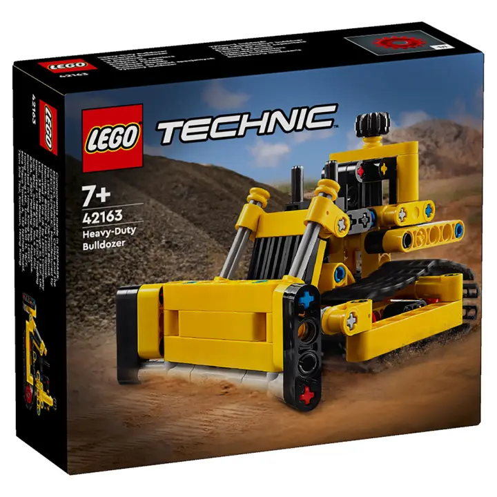 LEGO TECHNIC - BULDÓCER PESADO, 42163, TIENDA CON LICENCIA OFICIAL - 1