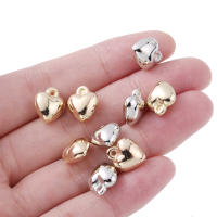 iYOE 50pcs Cuentas De Espaciador De Corazón Dorado 6-18mm Para Crear Pulseras Pendientes Collares Joyería DIY Material Plástico - details 4